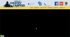 Desktop Screenshot of countrycampers.com